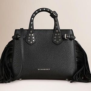 Burberry Tassel Bag. New with box and burberry bag